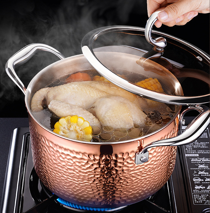Copper Soup Pot