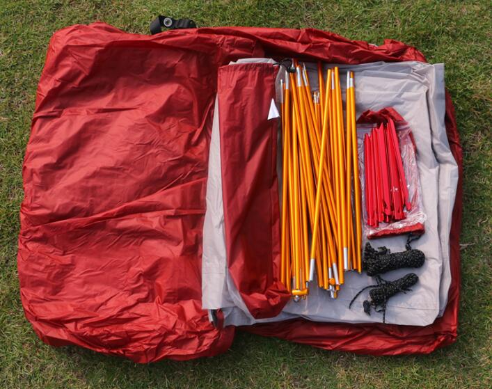 Camping tent-(70+240+70)*210*130cm