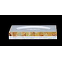 Yellow butterfly edge white shell single head cup holder