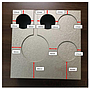 coffee amenity tray&Electric Kettle Holder leather gold