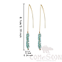 Earring / Dangler / Eardrop / Jewelry   NE348 