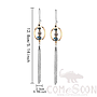 Earring / Dangler / Eardrop / Jewelry  NE355 