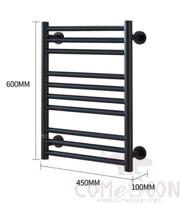 Electric Towel Drying Rack,Silvery,304 Stainless Steel,600*450*100mm