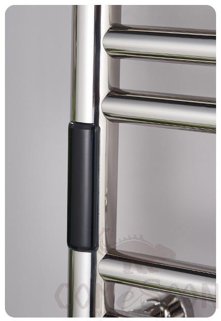 Electric Towel Drying Rack,Matte Black,304 Stainless Steel,600*450*100mm