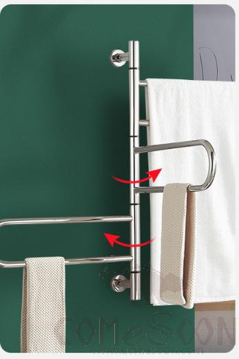 Electric Towel Drying Silvery,Rack,Rock Plate,600*450*100mm