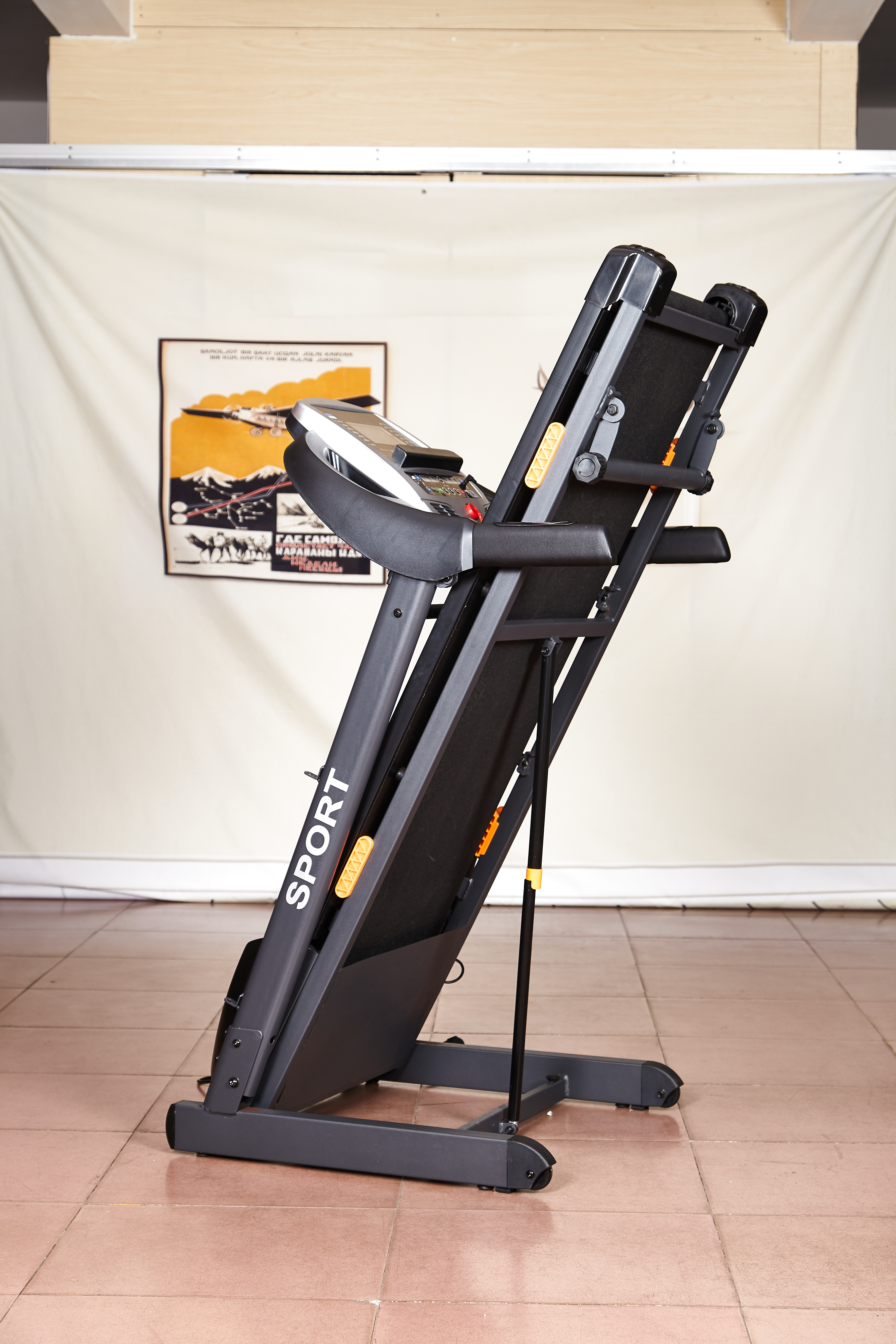 Motorized Treadmill,KY9903D,Multifunctional W/ massage thin waist