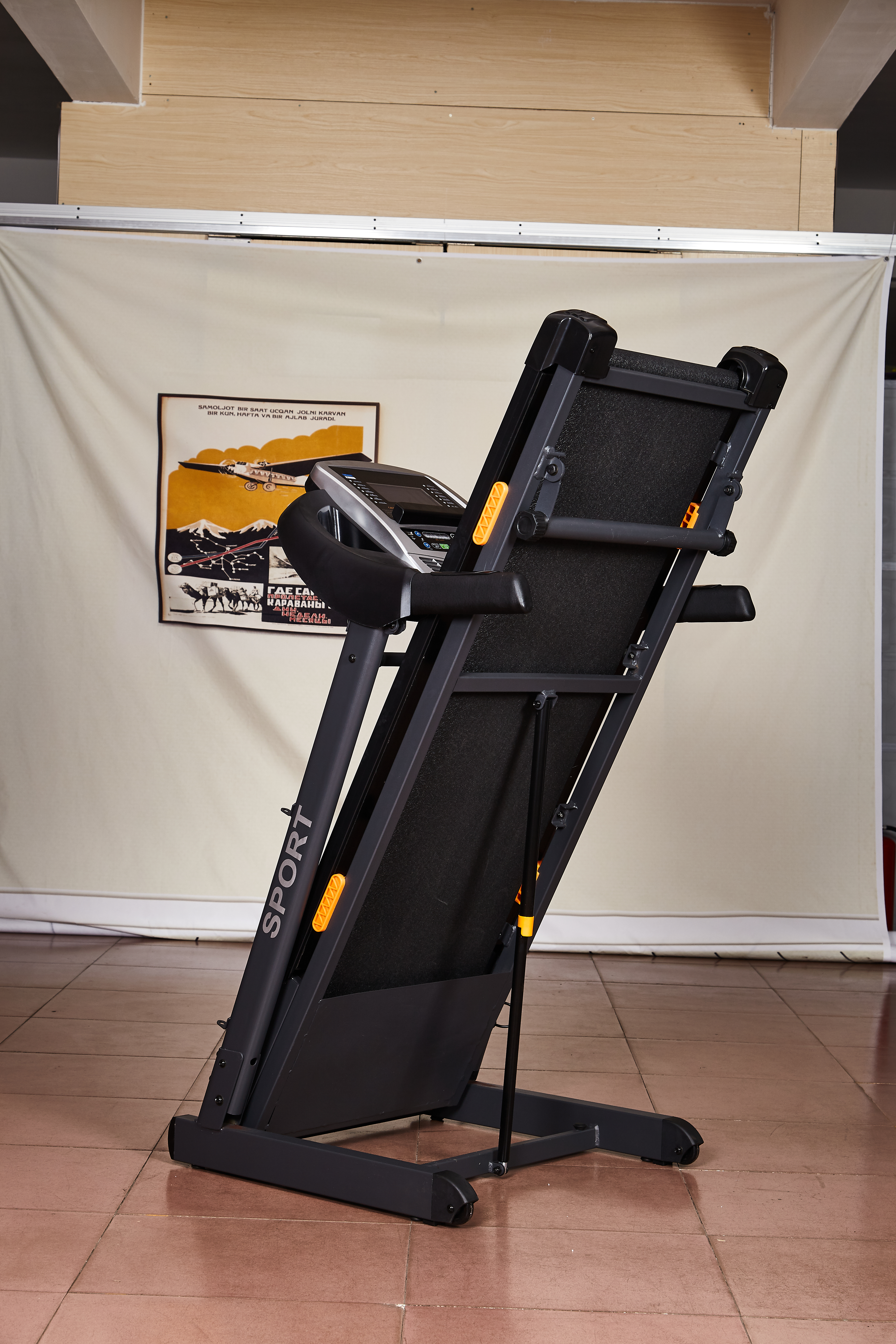 Motorized Treadmill,KY9903D,Multifunctional W/ massage thin waist