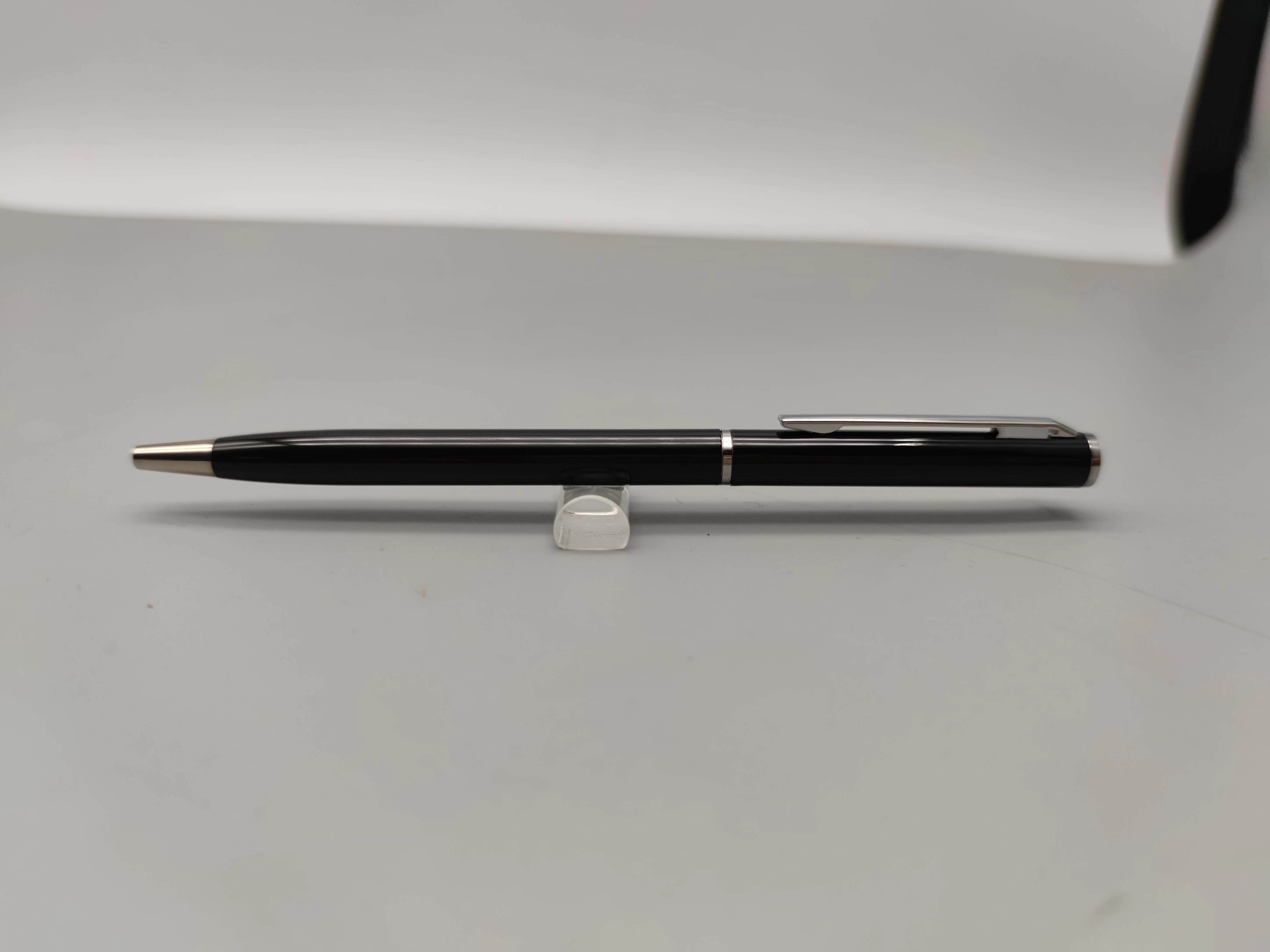 Plastic signature ball pen - 12.9*0.72cm 
