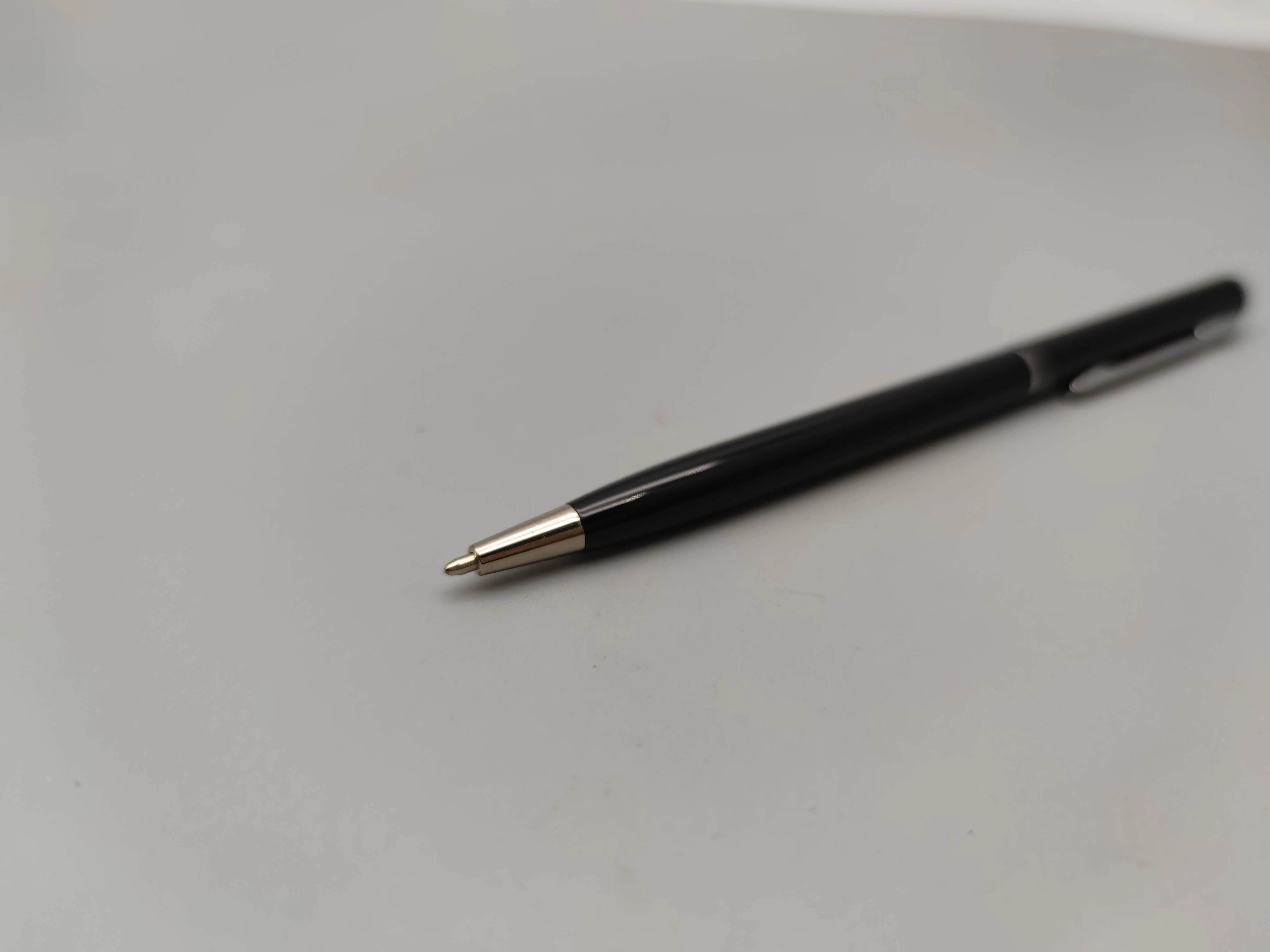 Plastic signature ball pen - 12.9*0.72cm 