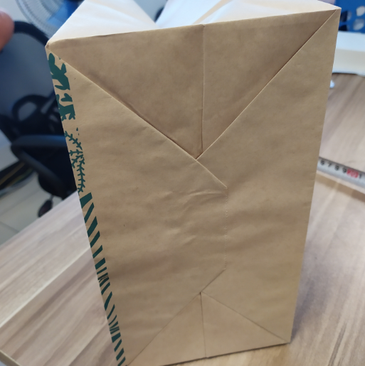 Kraft Food Bag S-sized W/LOGO