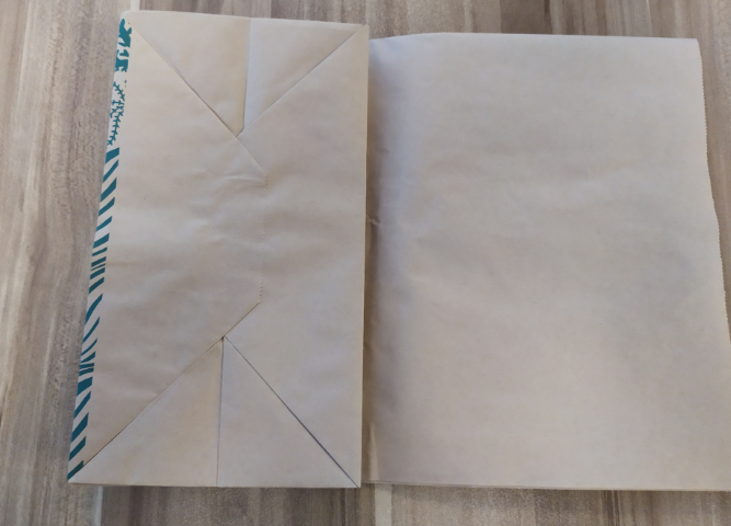 Kraft Food Bag S-sized W/LOGO
