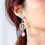 Earring / Dangler / Eardrop / Jewelry  NE340-X