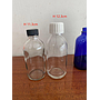 Glass bottles,H 12.3cm,With cover