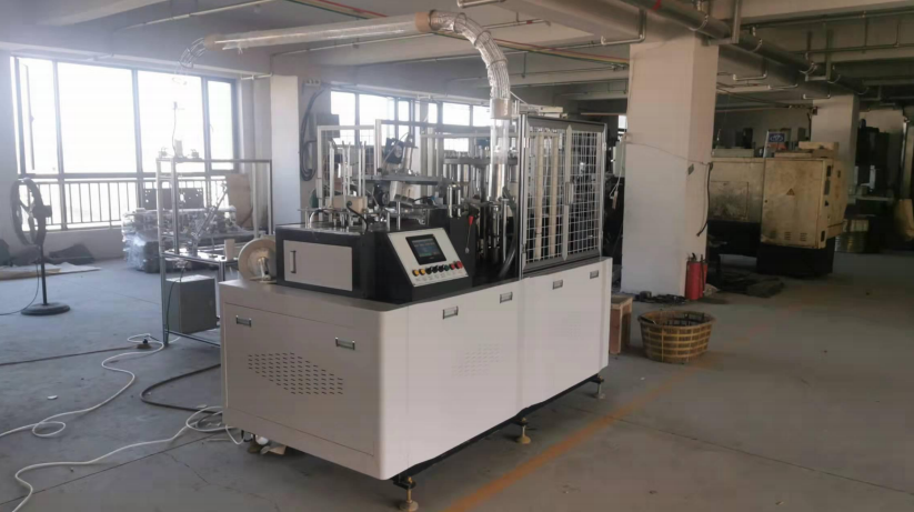 Low speed paper cup machine, 45-55 PCS / min, Customizable paper cup specification range 3-12oz (single specification), 380V 50Hz / 220V 50Hz, 6KW