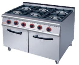 6-Burner Gas range