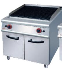 Gas Lava rock grill 