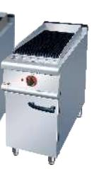 Gas Lava rock grill 