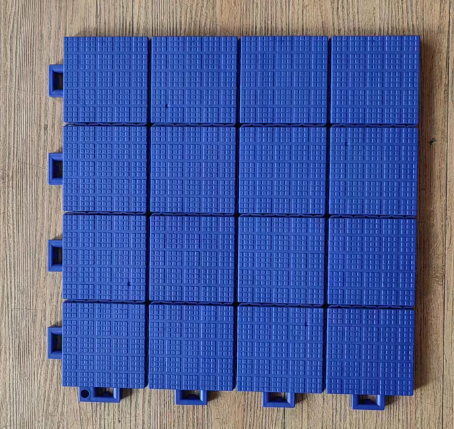 Outdoor Thermoplastic Rubber Floor Mat, 34*34*1.5cm