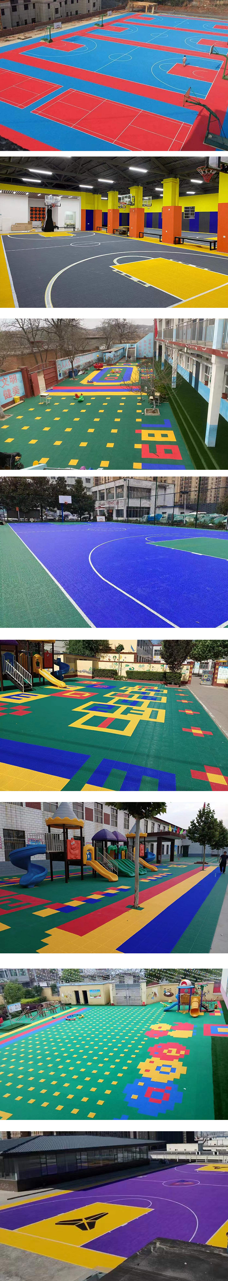 Outdoor Thermoplastic Rubber Floor Mat, 30.5*30.5*1.2cm