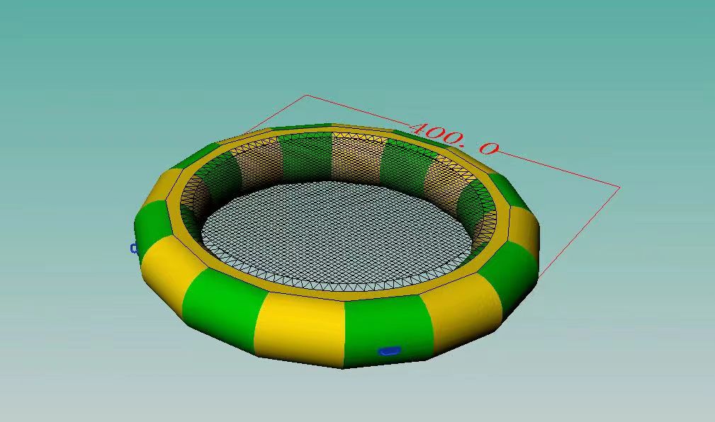 Water Recreation Facility, PVC, 20*20m
