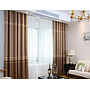 Snowflake Rainbow Linen Curtain Fabric