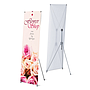 X display rack - convenient poster display rack