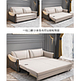 Sofa Bed - latex - Sofa：175*85*73cm Bed：145*186*32cm