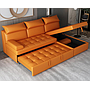 Sofa bed-microfiber leather-Sofa:290*155*90cm Bed:220*138cm