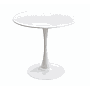 Lacquered small round table-φ110cm