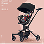 Baby Stroller / Baby Cart,L94*W55*H70Cm,Aluminum Alloy + Cationic Fabric