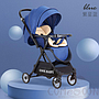 Baby Stroller / Baby Cart,L94*W55*H70Cm,Aluminum Alloy + Cationic Fabric