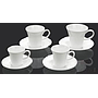 Kngmi Bonechina Series Coffee Cup set 80cc