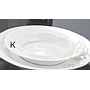Kngmi Bonechina Series Ashtray 4.8"