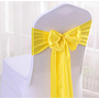 Chair cover band-Bright yellow-18*270cm