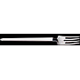STGlacier Series-Table Fork,210mm,stainless steel 304