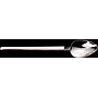STGlacier Series-Dessert Spoon,185mm,stainless steel 304